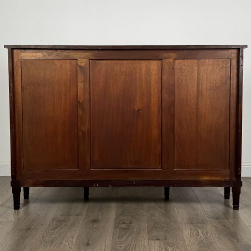 ANTIQUE LATE 19TH CENTURY INLAID DISPLAY CABINET IN MAHOGANY - ADDITIONAL PHOTO 6