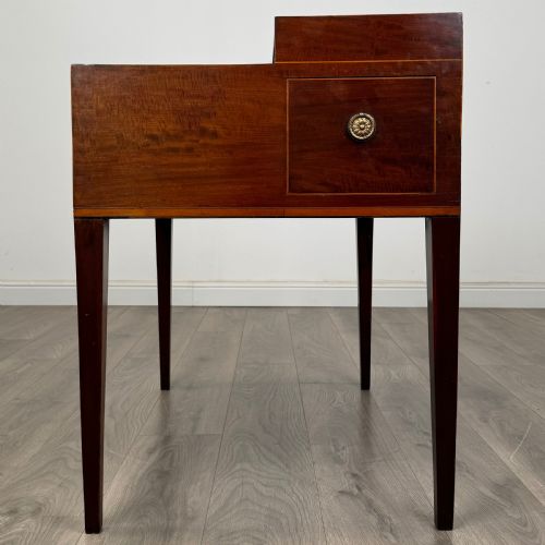 ANTIQUE EARLY 19TH CENTURY WRITING TABLE IN MAHOGANY - ADDITIONAL PHOTO 3