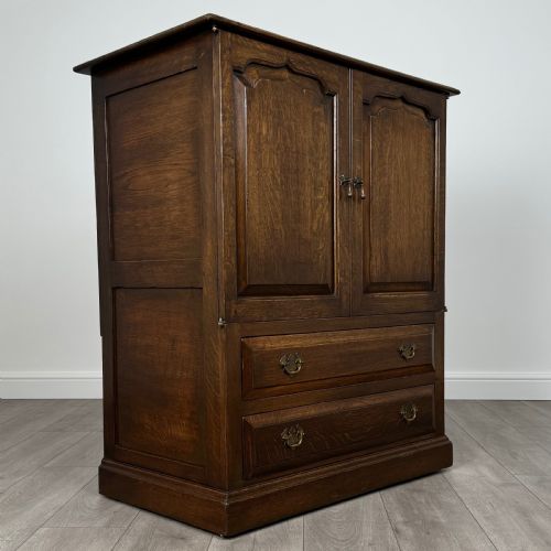 ANTIQUE 20TH CENTURY CUPBOARD IN OAK - ADDITIONAL PHOTO 8