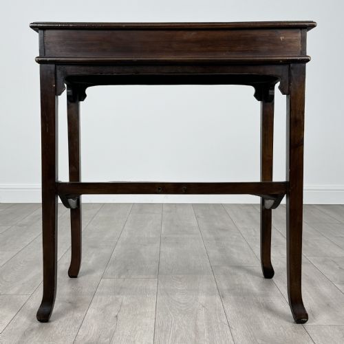 ANTIQUE 20TH CENTURY UNUSUAL DESK IN MAHOGANY - ADDITIONAL PHOTO 5