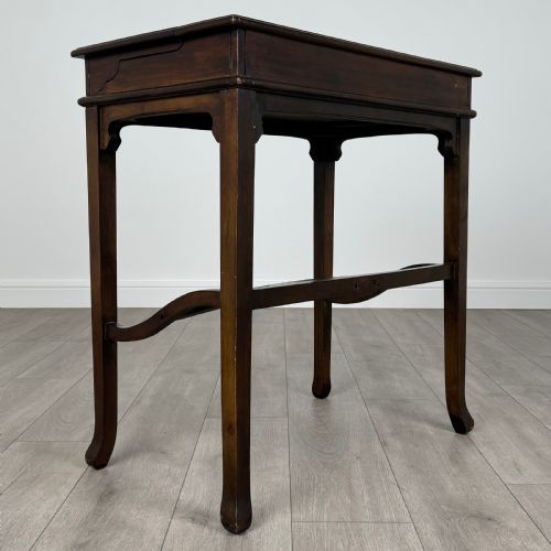 ANTIQUE 20TH CENTURY UNUSUAL DESK IN MAHOGANY - ADDITIONAL PHOTO 6