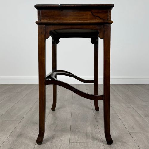 ANTIQUE 20TH CENTURY UNUSUAL DESK IN MAHOGANY - ADDITIONAL PHOTO 7