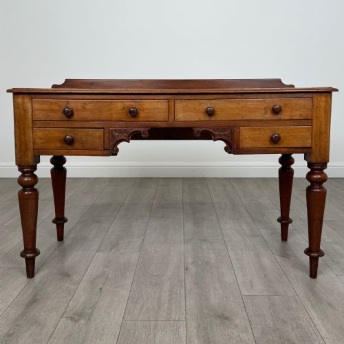 antique 19th century mahogany writing table of fine quality - CATEGORY: ANTIQUE DESKS - DATED VICTORIAN