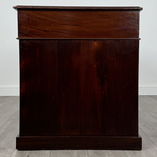 ANTIQUE 19TH CENTURY PEDESTAL DESK IN MAHOGANY - ADDITIONAL PHOTO 6