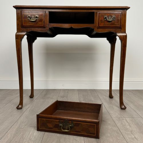 ANTIQUE 20TH CENTURY SIDE TABLE IN MAHOGANY - ADDITIONAL PHOTO 10