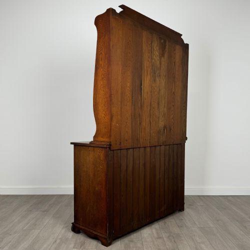 ANTIQUE 20TH CENTURY GOOD QUALITY DRESSER IN OAK - ADDITIONAL PHOTO 5