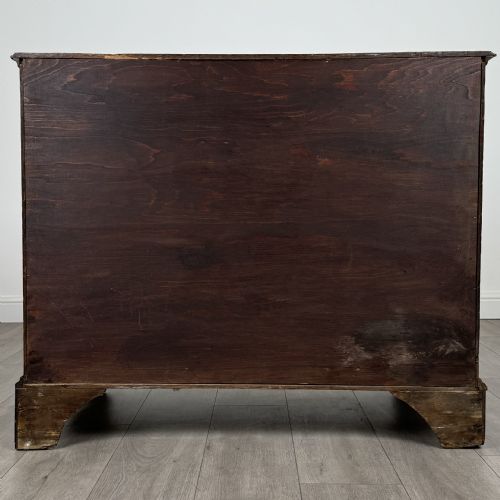 ANTIQUE 18TH CENTURY GOOD QUALITY OAK CHEST OF DRAWERS - ADDITIONAL PHOTO 3