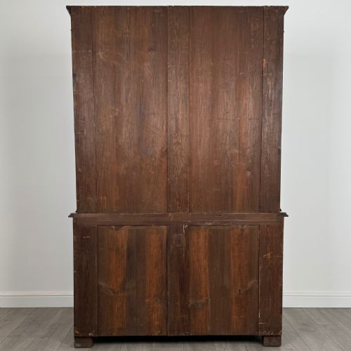 ANTIQUE 19TH CENTURY GOOD QUALITY BOOKCASE IN MAHOGANY - ADDITIONAL PHOTO 5