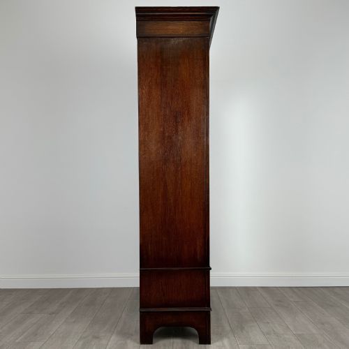 ANTIQUE 20TH CENTURY JACOBEAN STYLE WARDROBE IN OAK - ADDITIONAL PHOTO 7