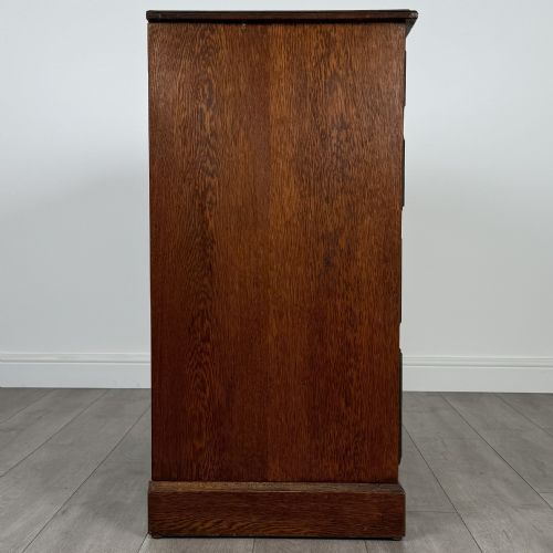 ANTIQUE 20TH CENTURY CHEST OF DRAWERS OF FINE QUALITY IN OAK - ADDITIONAL PHOTO 3