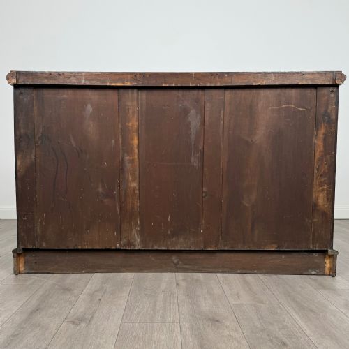 ANTIQUE 19TH CENTURY HEAVILY CARVED SIDEBOARD IN OAK - ADDITIONAL PHOTO 5