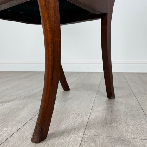 ANTIQUE 20TH CENTURY SET OF 6 DINING CHAIRS IN MAHOGANY - ADDITIONAL PHOTO 7