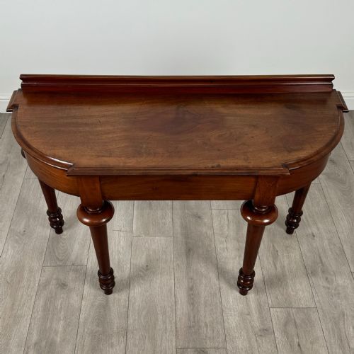 ANTIQUE 19TH CENTURY SIDE TABLE IN MAHOGANY - ADDITIONAL PHOTO 8