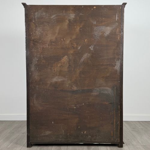 ANTIQUE 20TH CENTURY FINE QUALITY WARDROBE IN OAK - ADDITIONAL PHOTO 4