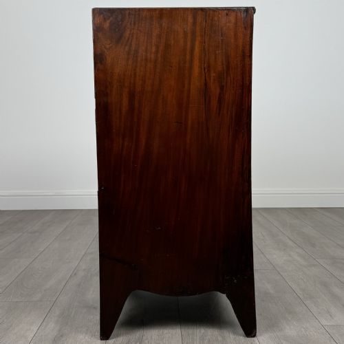 ANTIQUE 19TH CENTURY UNUSUAL CHEST OF DRAWERS IN MAHOGANY - ADDITIONAL PHOTO 3