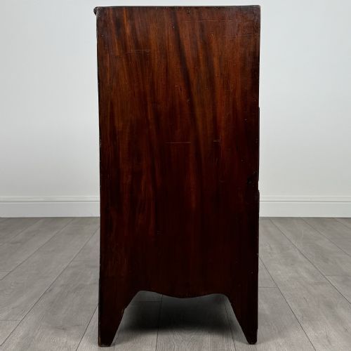 ANTIQUE 19TH CENTURY UNUSUAL CHEST OF DRAWERS IN MAHOGANY - ADDITIONAL PHOTO 7