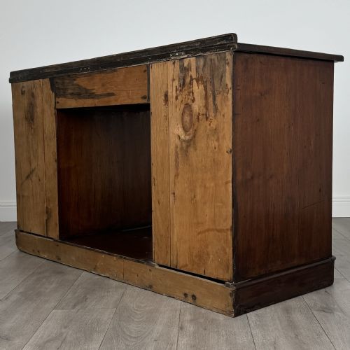 ANTIQUE 19TH CENTURY PEDESTAL DESK IN WALNUT - ADDITIONAL PHOTO 5