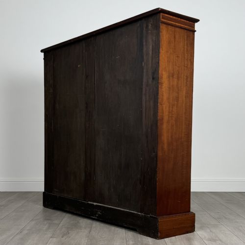 ANTIQUE 20TH CENTURY BOOKCASE BY MAPLE CO IN MAHOGANY - ADDITIONAL PHOTO 7
