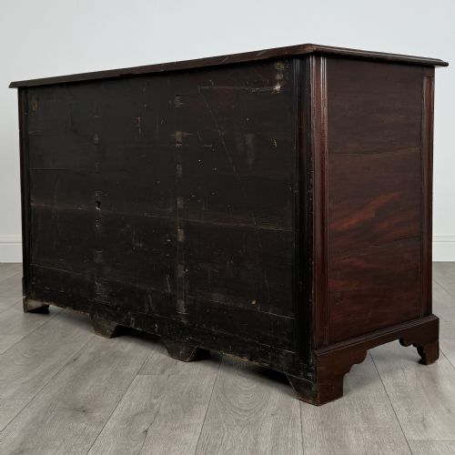 ANTIQUE 19TH CENTURY GOOD QUALITY DESK IN MAHOGANY - ADDITIONAL PHOTO 5