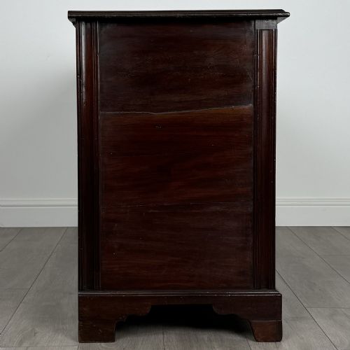 ANTIQUE 19TH CENTURY GOOD QUALITY DESK IN MAHOGANY - ADDITIONAL PHOTO 6