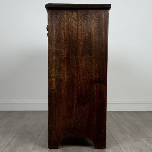 ANTIQUE 20TH CENTURY GOOD QUALITY CUPBOARD IN OAK - ADDITIONAL PHOTO 3