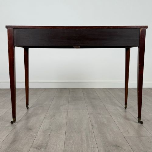 ANTIQUE 20TH CENTURY WRITING TABLE IN MAHOGANY - ADDITIONAL PHOTO 4