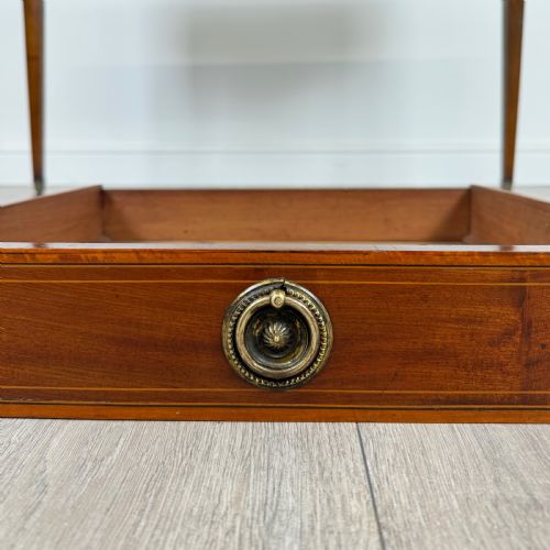 ANTIQUE 20TH CENTURY WRITING TABLE IN MAHOGANY - ADDITIONAL PHOTO 10