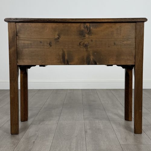 ANTIQUE 20TH CENTURY SMALL OAK DESK OF GOOD QUALITY - ADDITIONAL PHOTO 4
