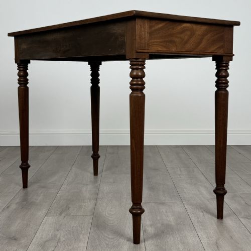 ANTIQUE 18TH CENTURY GOOD QUALITY WRITING TABLE IN MAHOGANY - ADDITIONAL PHOTO 5