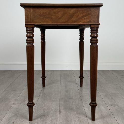 ANTIQUE 18TH CENTURY GOOD QUALITY WRITING TABLE IN MAHOGANY - ADDITIONAL PHOTO 6