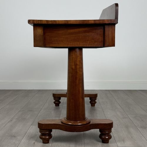 ANTIQUE 19TH CENTURY WRITING TABLE IN MAHOGANY - ADDITIONAL PHOTO 2