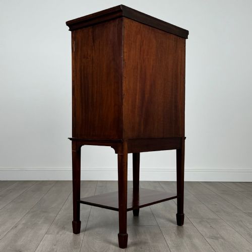 ANTIQUE 20TH CENTURY FINE QUALITY CABINET IN MAHOGANY - ADDITIONAL PHOTO 4