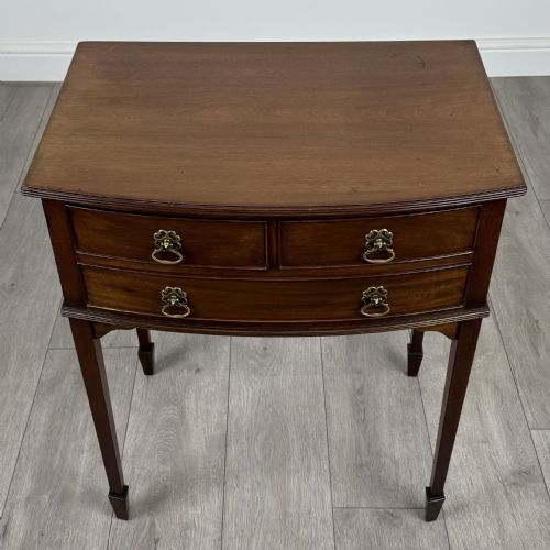ANTIQUE 20TH CENTURY SMALL MAHOGANY SIDE TABLE - ADDITIONAL PHOTO 8