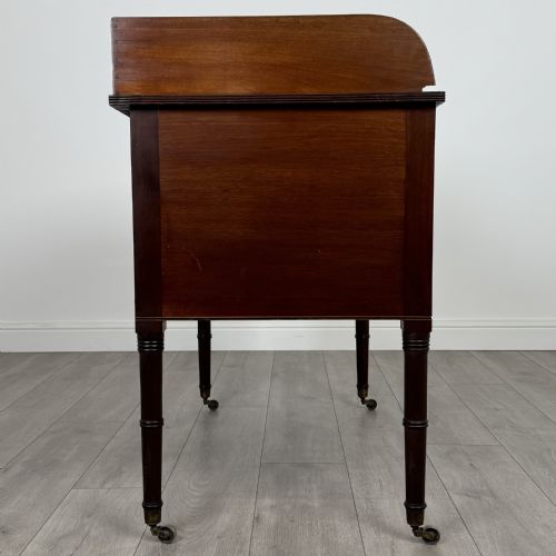 ANTIQUE 19TH CENTURY WRITING DESK IN MAHOGANY - ADDITIONAL PHOTO 6
