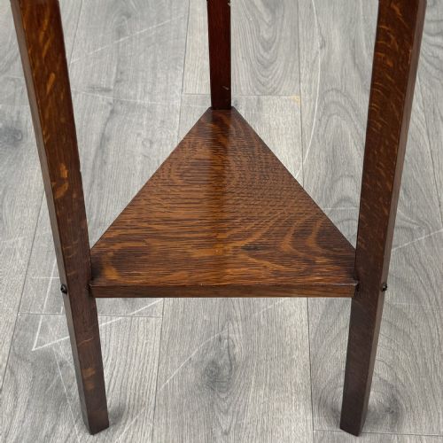 ANTIQUE 20TH CENTURY PAIR OF RA LISTER CO PLANT STANDS - ADDITIONAL PHOTO 3