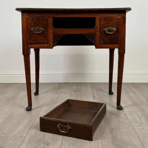 ANTIQUE 18TH CENTURY LOWBOY IN WALNUT - ADDITIONAL PHOTO 9