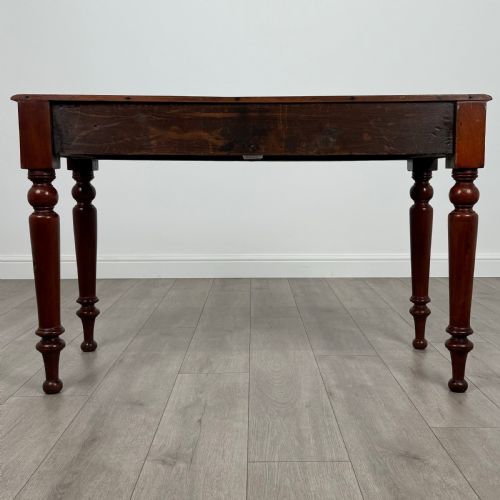 ANTIQUE 19TH CENTURY WRITING TABLE IN MAHOGANY - ADDITIONAL PHOTO 4