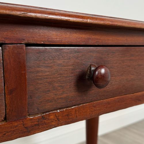 ANTIQUE 19TH CENTURY WRITING TABLE IN MAHOGANY - ADDITIONAL PHOTO 12