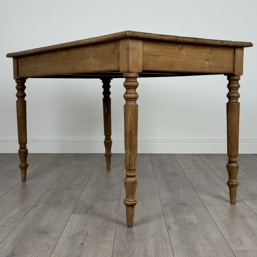 ANTIQUE 20TH CENTURY ASH WRITING TABLE OF GOOD QUALITY - ADDITIONAL PHOTO 6