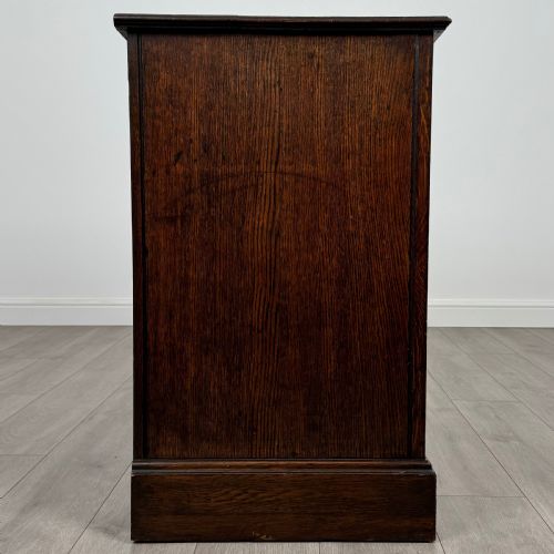 ANTIQUE 19TH CENTURY GOOD QUALITY CHEST OF DRAWERS IN OAK - ADDITIONAL PHOTO 6