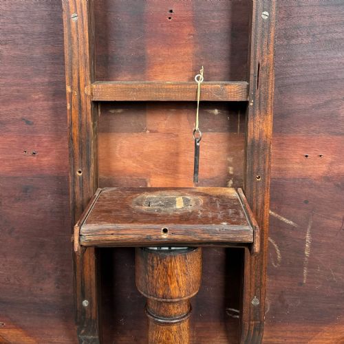 ANTIQUE 18TH CENTURY OCTAGONAL TILT TOP TRIPOD TABLE IN OAK - ADDITIONAL PHOTO 3
