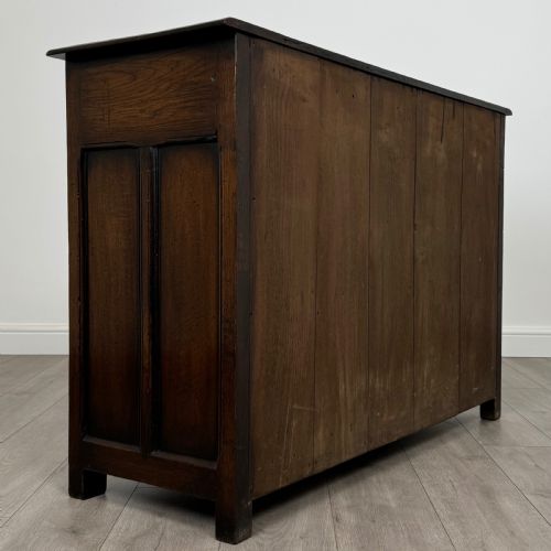 ANTIQUE 20TH CENTURY GOOD QUALITY SIDEBOARD IN OAK - ADDITIONAL PHOTO 4