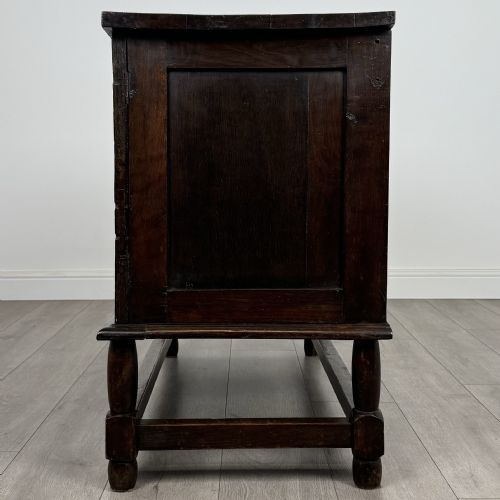 ANTIQUE 18TH CENTURY GOOD QUALITY CUPBOARD IN OAK - ADDITIONAL PHOTO 3