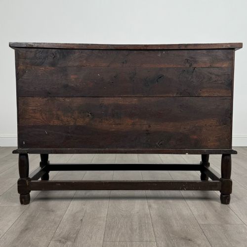 ANTIQUE 18TH CENTURY GOOD QUALITY CUPBOARD IN OAK - ADDITIONAL PHOTO 5