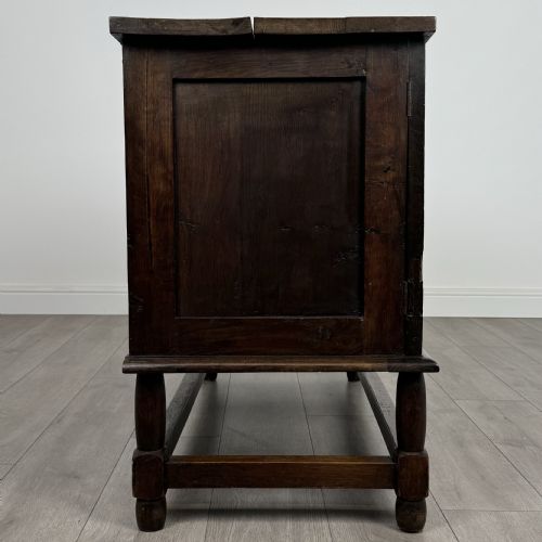 ANTIQUE 18TH CENTURY GOOD QUALITY CUPBOARD IN OAK - ADDITIONAL PHOTO 7