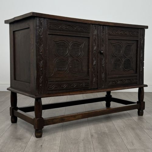 ANTIQUE 18TH CENTURY GOOD QUALITY CUPBOARD IN OAK - ADDITIONAL PHOTO 8