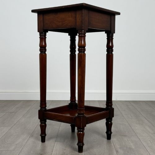 ANTIQUE 19TH CENTURY GOOD QUALITY SIDE TABLE IN MAHOGANY - ADDITIONAL PHOTO 4