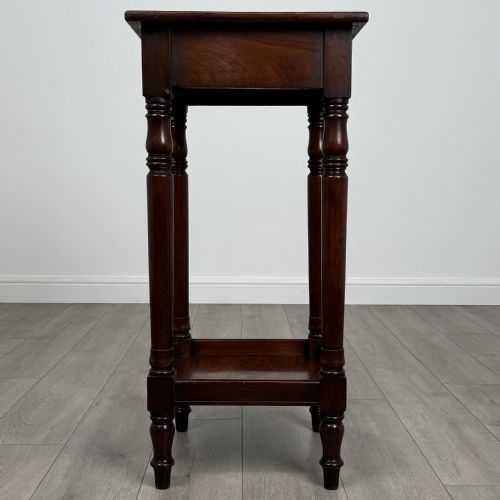 ANTIQUE 19TH CENTURY GOOD QUALITY SIDE TABLE IN MAHOGANY - ADDITIONAL PHOTO 8