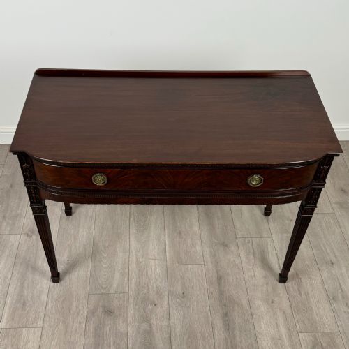 ANTIQUE 20TH CENTURY SIDE TABLE IN MAHOGANY - ADDITIONAL PHOTO 8