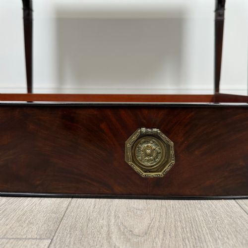 ANTIQUE 20TH CENTURY SIDE TABLE IN MAHOGANY - ADDITIONAL PHOTO 10